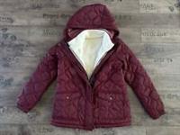 FAT FACE BELLA 3 In 1 PUFFER JACKET WOMEN DARK RED - UK 12 / EUR 40 - BNWT - 12 Regular