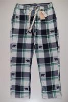 FAT FACE BEAR JACQUARD CHECKED COTTON NIGHTWEAR PYJAMA BOTTOMS PANTS - MEN 2XL - 2XL Regular