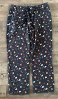FAT FACE BREAKFAST PRINT MENS PYJAMA PJ BOTTOMS LOUNGE PANTS NAVY - XXL 2XL LONG - 2XL Big & Tall