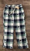 FAT FACE BEAR JACQUARD CHECKED CHRISTMAS COTTON NIGHTWEAR PYJAMA BOTTOMS - 4XL S - 4XL Regular