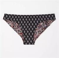 Fat Face Ladies Spirit Paisley Rever Black Reversible Bikini Briefs Size UK 20 - 20 Regular