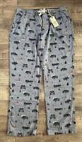 FAT FACE x LAND ROVER MENS PYJAMA PJ BOTTOMS LOUNGE PANTS CHRISTMAS BLUE - 4XL L - 4XL Regular