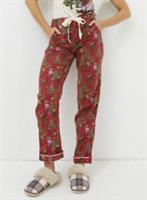 FAT FACE CHRISTMAS EVA BOBBI BEAR COTTON BOTTOMS PYJAMA PANTS - WOMEN ALL SIZES - UK 24 Regular