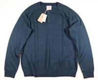 FAT FACE - BRAUNTON HENLEY HALF NECK COTTON WOOL KNIT JUMPER - MEN 4XL - 4XL Regular