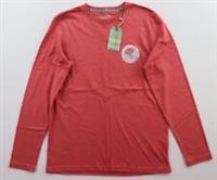 FAT FACE VINTAGE FRONT BACK GRAPHIC COTTON LONG SLEEVE TOP - MEN S - S Regular