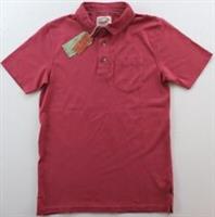 FAT FACE PERRANPORTH SHORT SLEEVE COTTON POLO SHIRT BLUSHED RED 972939 MEN S - S Regular