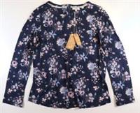 FAT FACE MARY POLKA DOT MEADOW FLORAL LONG SLEEVE BLOUSE TOP 961106 - WOMEN UK12 - UK12 Regular