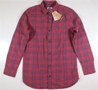 FAT FACE CHESIL CHECK COTTON LONG SLEEVE SHIRT - ROSE PINK 970727 - MEN XS TALL - XS Big & Tall