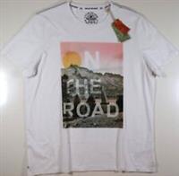 FAT FACE ON THE ROAD PRINT COTTON SHORT SLEEVE T-SHIRT TEE TOP 974085 - MEN 2XL - 2XL Regular