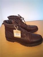 FATFACE LNSU dark brown Winchester leather boots size 8
