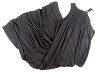 FAT FACE CECE CROCHET JERSEY TIERED MAXI DRESS - BLACK 975011 WOMEN UK8 12 14 - UK 8 / UK 12 / UK 14 Regular