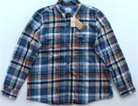FAT FACE MADLEY CHECK HEAVY COTTON LONG SLEEVE OVERSHIRT SHIRT 970715 MEN 2XL - 2XL Regular