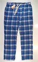 FAT FACE BARTON CHECKED COTTON PYJAMA PANTS BOTTOMS - BLUE 976649 MEN 4XL LONG - 4XL Regular