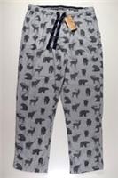 FAT FACE SILHOUETTE ANIMAL 100% COTTON PYJAMA BOTTOMS PANTS GREY 976658 MEN 2XL - 2XL Regular