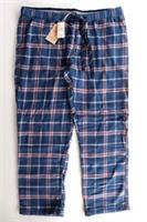 FAT FACE CLEVEDON CHECKED COTTON PYJAMA BOTTOMS PANTS - BLUE 973290 MEN 2XL 3XL - 2XL / 3XL Regular
