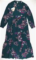 FAT FACE JOYCE IMPERIAL FLORAL LONG SLEEVE MAXI DRESS 977042 WOMEN UK8 - UK 8 Regular