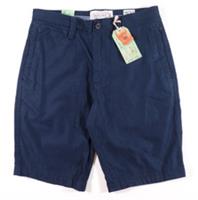 FAT FACE STOW FLAT FRONT COTTON CHINO 10.5" SHORTS - NAVY 976870 - MEN W30 - 30 Regular
