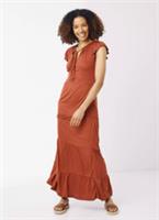 FAT FACE SUKI JERSEY SUMMER BOHO LONG MAXI DRESS 975029 - WOMEN UK10 12 14 - UK10 / UK12 / UK14 Regular
