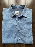 Fat Face Mens Shirt (S) Suits Chest 38 Marine Blue Short Length BNWOT RRP £59 - S Regular