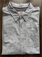 Fat Face Mens Shirt (L) Suits Chest 42 Baby Blue XOX Slim Fit BNWOT RRP £59 - L Regular