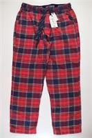 FAT FACE HASLEMERE CHECK COTTON PYJAMA PJ BOTTOMS PANTS RED 958987 MEN XL - XL Regular