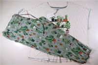 FAT FACE JOSIE HOUSE PLANT PRINT PYJAMA PANTS SET GREEN 972690 WOMEN UK24 SHORT - UK 24 - SHORT Regular
