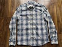 Fat Face L/W Casual Shirt (M) 40 Chest Relaxed Fit Marine Blue BNWOT RRP &pound;59 - M Regular