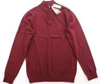 FAT FACE BRAUNTON HALF ZIP UP NECK COTTON WOOL KNIT JUMPER 970261 MEN S 3XL TALL - S / 3XL Big & Tall