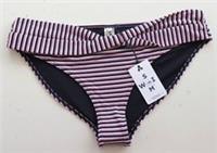 FAT FACE BRETON TWIST RETRO STRIPE BOTTOM BIKINI BOTTOMS 940571 - WOMEN UK16 18 - UK 16 Regular