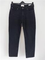 Fat Face Mens Slim Black Jeans Eco Denim 32S Short NWT - 32 Regular