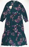 FAT FACE JOYCE IMPERIAL FLORAL LONG SLEEVE MAXI DRESS - 977042 - WOMEN UK8 - UK 8 Regular