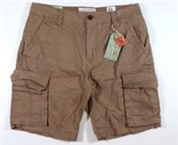 FAT FACE BUDE LIGHTWEIGHT COTTON CARGO SHORTS - NATURAL SANDSTONE 951153 MEN W30 - 30 Regular