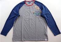 FAT FACE RETRO RALEIGH WORLD CHAMPIONSHIP LOGO LONG SLEEVE TOP 974050 MEN 3XL - 3XL Regular