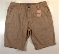 FAT FACE COVE FLAT FRONT COTTON 10.5" CHINO SHORTS - STONE 0000062 MEN W36 38 - 36 / 38 Regular