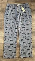FAT FACE x LAND ROVER MENS PYJAMA PJ BOTTOMS LOUNGE PANTS CHRISTMAS BLUE - 4XL S - 4XL Regular