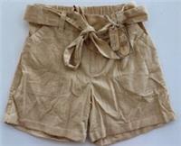 FAT FACE LILY LINEN COTTON SHORTS - BUTTERSCOTCH 942678 - WOMEN UK10 - UK 10 Regular