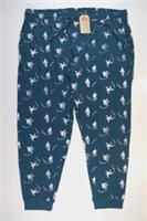 FAT FACE CHRISTMAS YETI CUFFED COTTON PYJAMA PJ PANTS BOTTOMS 980935 - MEN 4XL - 4XL Regular