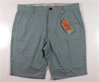 FAT FACE WHITBY LIGHT COTTON 10.5" CHINO SHORTS - GREEN SAGE 976871 MEN W34 40 - 34 / 40 Regular