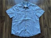 Fat Face Linen Blend (L) Suits Chest 42- 44 Blue Mix BNWOT Immaculate RRP &pound;69 - L Regular