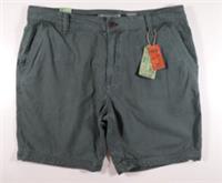 FAT FACE COVE FLAT FRONT COTTON 8.5" CHINO SHORTS - OCEAN GREEN 972758 MEN W42 - 42 Regular