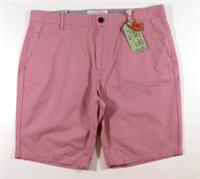 FAT FACE WHITBY LIGHTWEIGHT COTTON 10" CHINO SHORTS - PINK 951148 MEN W38 - 38 Regular