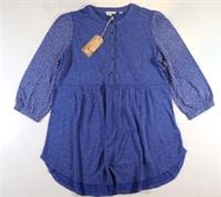 FAT FACE TABITHA DAISY FLORAL PATCHWORK BLOUSE TOP - BLUE 960646 WOMEN UK10 12 - UK 10 / UK 12 Regular