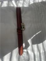 Fat Face A Mens Stitch Tan Leather Buckle Belt Size L Rrp &pound;35 Bnwt - L Regular