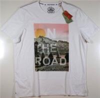 FAT FACE ON THE ROAD PRINT COTTON SHORT SLEEVE T-SHIRT TEE TOP 974085 MEN 2XL - 2XL Regular
