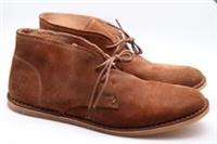 FAT FACE LNSU DENSTONE DESERT SOFT SUEDE BOOTS SHOES - TAN - MEN UK11