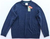 FAT FACE LEWES SOFT ALPACA WOOL KNIT CREW NECK JUMPER - NAVY 972880 MEN 2XL - 2XL Regular