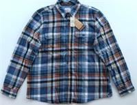 FAT FACE MADLEY CHECK HEAVY COTTON LONG SLEEVE OVERSHIRT SHIRT 970715 - MEN 2XL - 2XL Regular