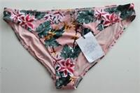 FAT FACE TROPICAL BLOOM FLORAL CLASSIC BIKINI BOTTOMS CHALK PINK - WOMEN UK16 - 16 Regular