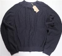 FAT FACE GABBY SOFT COTTON KNIT PULLOVER JUMPER - GREY 970615 WOMEN UK24 - 24 Regular