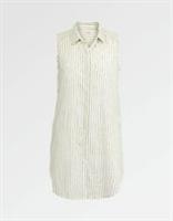 Fat Face - Women's - Mae Stripe Longline - White - Size 10 - BNWT - 10 Regular